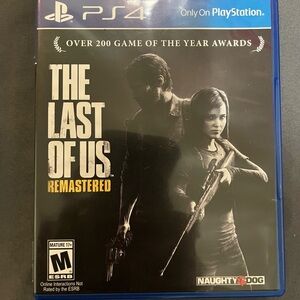 The Last of Us Remastered PS4 Game